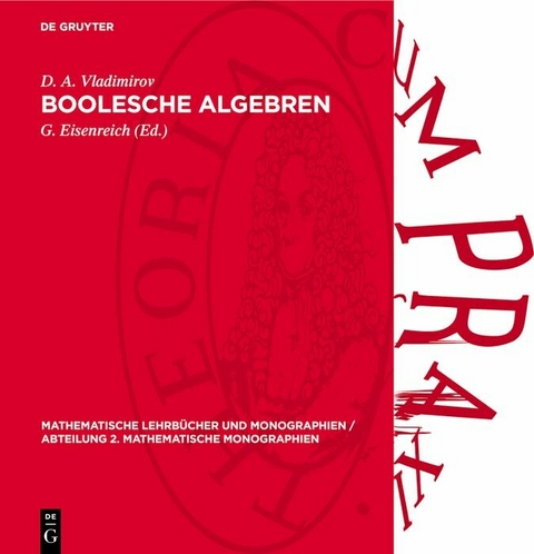 Boolesche Algebren - D. A. Vladimirov