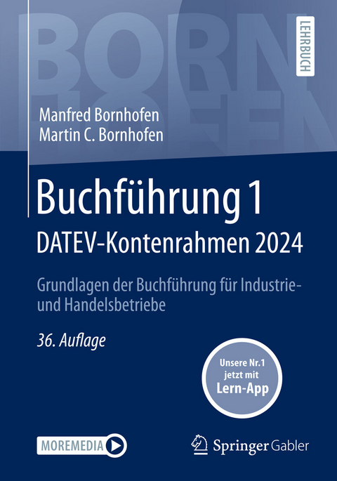 Buchführung 1 DATEV-Kontenrahmen 2024 -  Manfred Bornhofen,  Martin C. Bornhofen