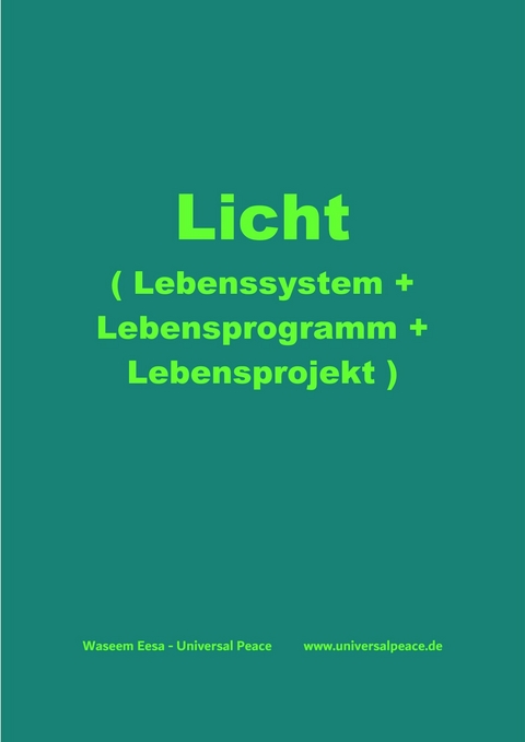 Licht -  Waseem Eesa