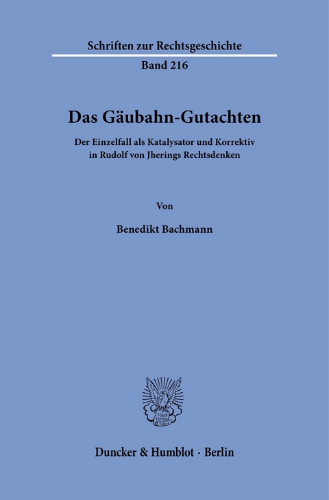 Das Gäubahn-Gutachten. -  Benedikt Bachmann