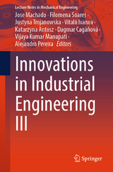 Innovations in Industrial Engineering III - 