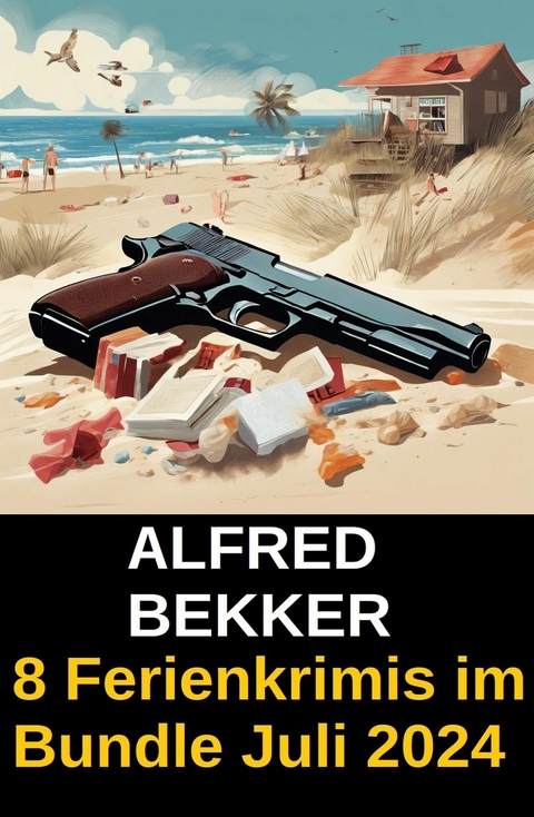 8 Ferienkrimis im Bundle Juli 2024 -  Alfred Bekker