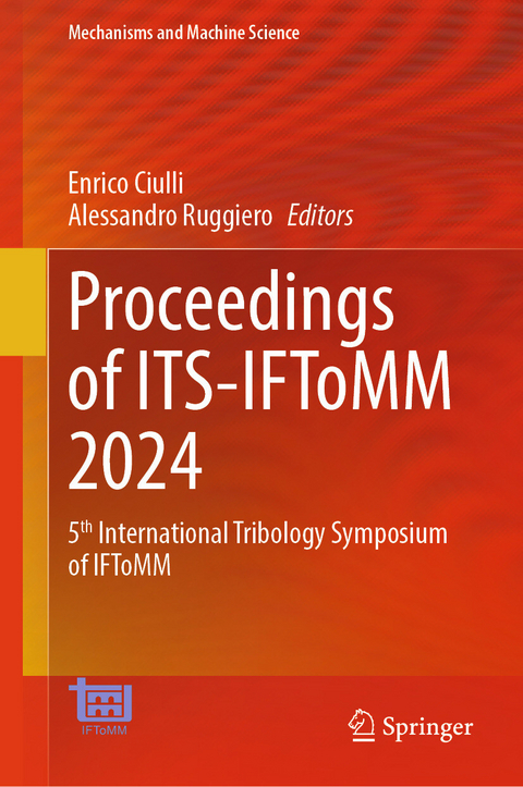 Proceedings of ITS-IFToMM 2024 - 