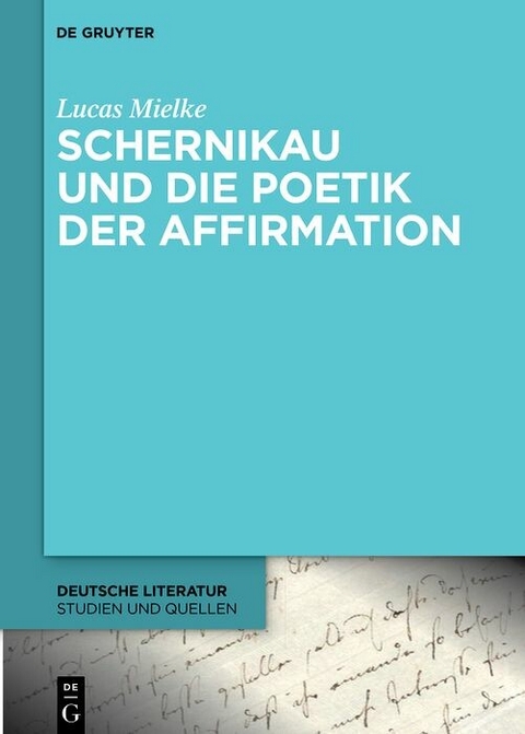 Schernikau und die Poetik der Affirmation -  Lucas Mielke