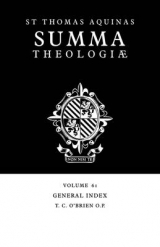 Summa Theologiae Index: Volume 61 - Aquinas, Thomas; O'Brien, T. C.