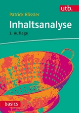 Inhaltsanalyse -  Patrick Rössler