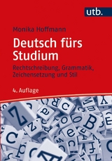 Deutsch fürs Studium -  Monika Hoffmann