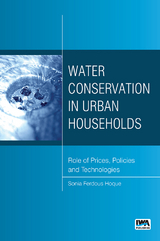 Water Conservation in Urban Households -  Sonia Ferdous Hoque