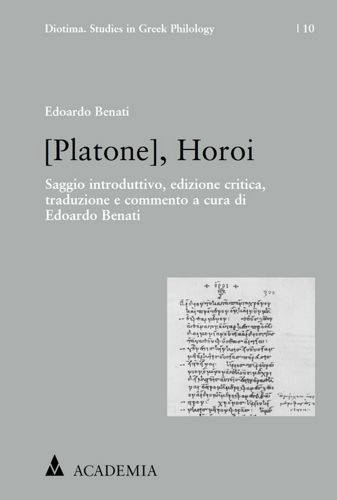 [Platone], Horoi -  Edoardo Benati