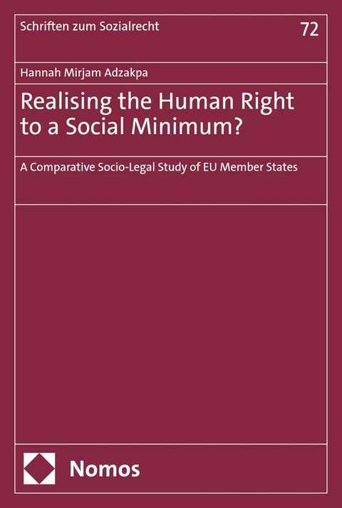 Realising the Human Right to a Social Minimum? - Hannah Mirjam Adzakpa