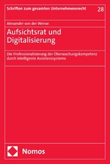 Aufsichtsrat und Digitalisierung - Alexander von der  Wense