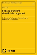 Sozialisierung im Gewährleistungsstaat - Sylvia Fritz