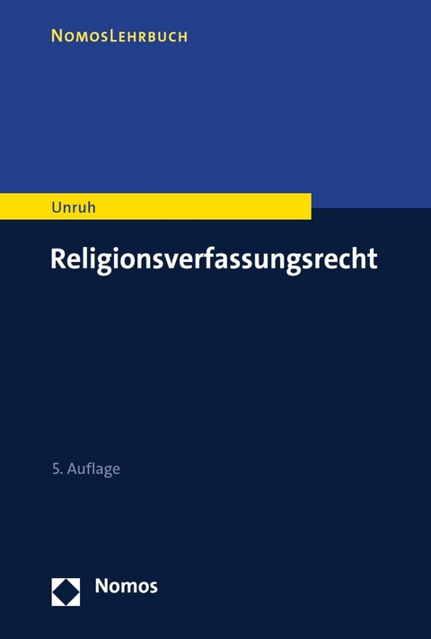 Religionsverfassungsrecht -  Peter Unruh