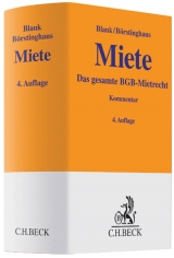 Miete - Blank, Hubert; Börstinghaus, Ulf P.