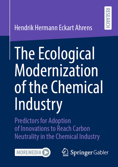 The Ecological Modernization of the Chemical Industry - Hendrik Hermann Eckart Ahrens