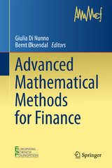 Advanced Mathematical Methods for Finance - 