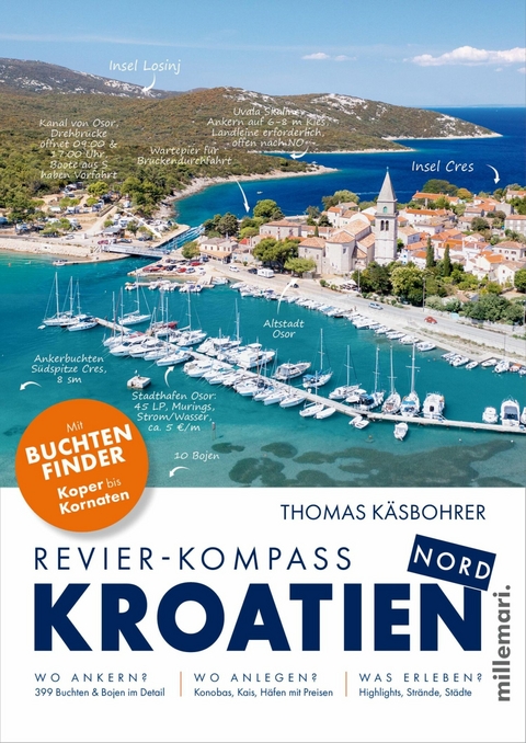 Revier-Kompass Kroatien Nord 3. Auflage -  Thomas Käsbohrer