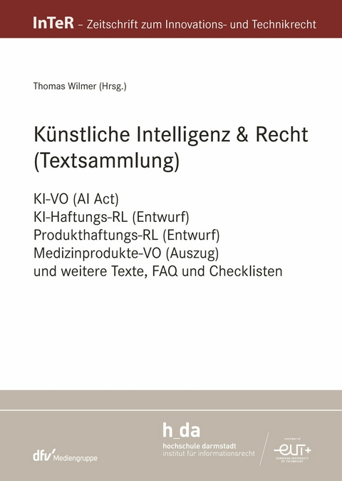 Künstliche Intelligenz & Recht (Textsammlung) - 