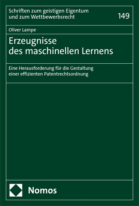 Erzeugnisse des maschinellen Lernens - Oliver Lampe