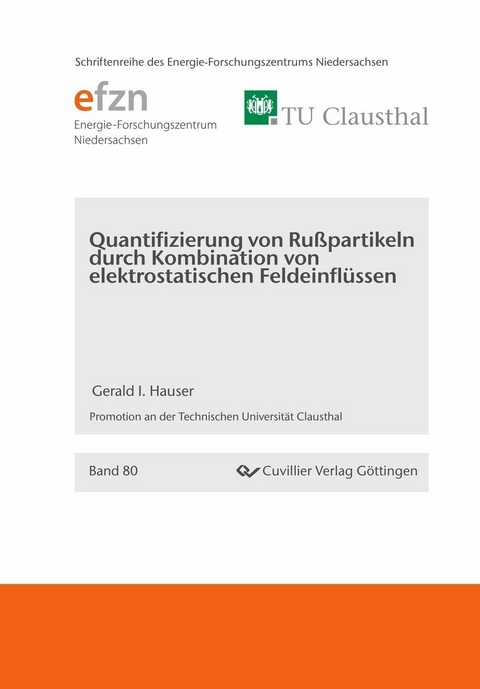 Qualifizierung von Rußpartikeln durch Kombinationen von elektrostatischen Feldeinflüssen -  Gerald Hauser