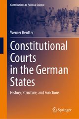 Constitutional Courts in the German States - Werner Reutter