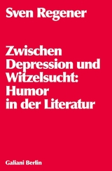 Zwischen Depression und Witzelsucht -  Sven Regener