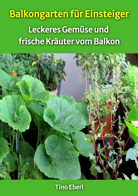 Balkongarten für Einsteiger - Erfahrungen und Tipps aus vielen Jahren Balkongärtnerei -  Tino Eberl