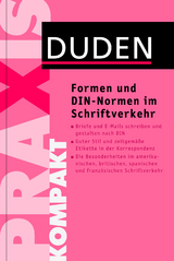 Duden Praxis kompakt – Formen und DIN-Normen im Schriftverkehr - 