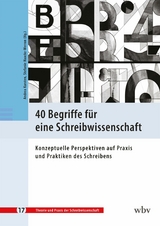 40 Begriffe für eine Schreibwissenschaft - 