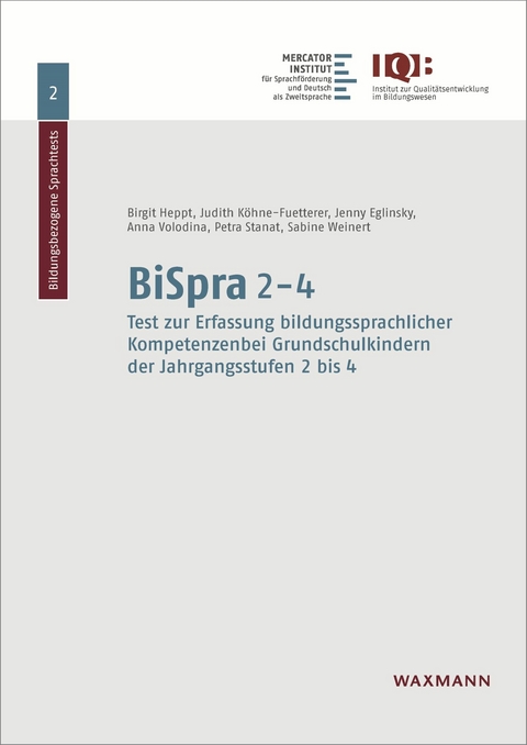 BiSpra 2-4 -  Birgit Heppt,  Judith Köhne-Fuetterer,  Jenny Eglinsky,  Anna Volodina,  Petra Stanat,  Sabine Weinert