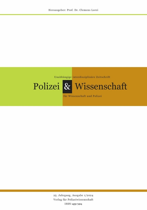 Zeitschrift Polizei & Wissenschaft - 