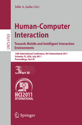 Human-Computer Interaction: Towards Mobile and Intelligent Interaction Environments - 