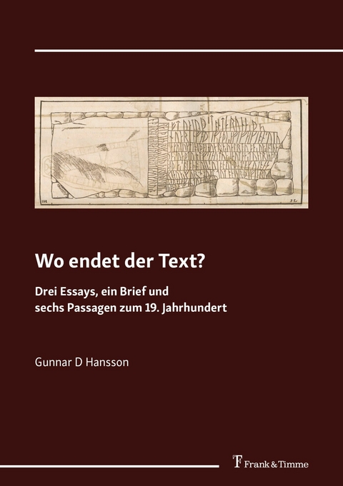 Wo endet der Text? -  Gunnar D. Hansson