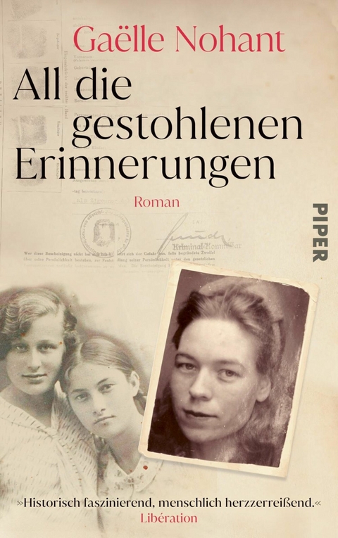 All die gestohlenen Erinnerungen -  Gaëlle Nohant