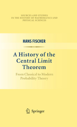 A History of the Central Limit Theorem - Hans Fischer