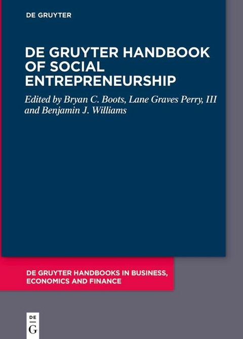 De Gruyter Handbook of Social Entrepreneurship - 