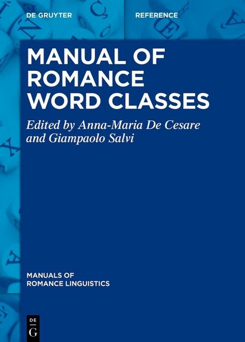 Manual of Romance Word Classes - 