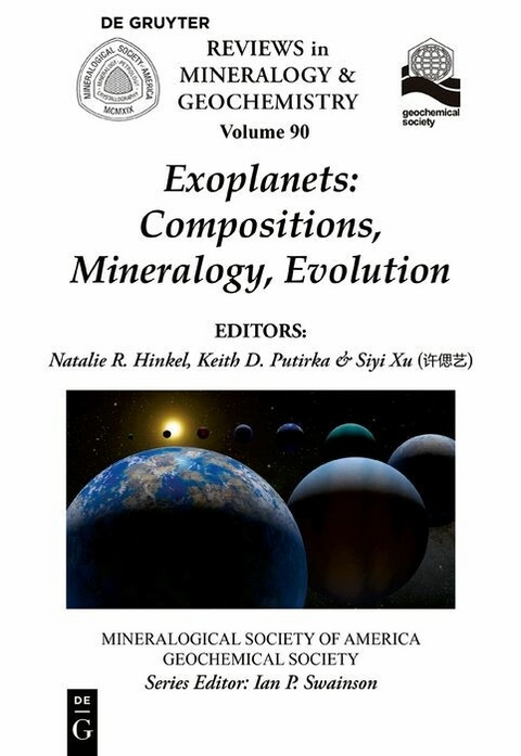 Exoplanets: Compositions, Mineralogy, Evolution - 