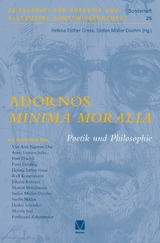 Adornos »Minima Moralia« - 