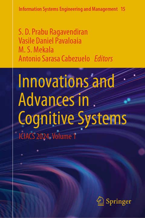 Innovations and Advances in Cognitive Systems - 