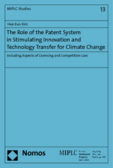 The Role of the Patent System in Stimulating Innovation and Technology Transfer for Climate Change - Hee-Eun Kim