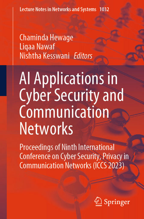 AI Applications in Cyber Security and Communication Networks - 