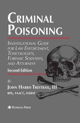 Criminal Poisoning - III Trestrail  John H.