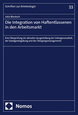 Die Integration von Haftentlassenen in den Arbeitsmarkt -  Julia Biastoch