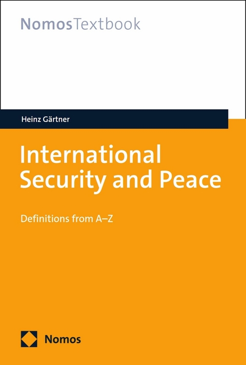 International Security and Peace - Heinz Gärtner