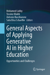 General Aspects of Applying Generative AI in Higher Education - 