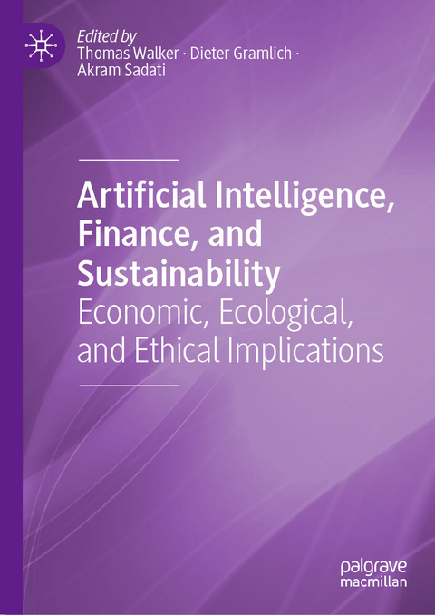 Artificial Intelligence, Finance, and Sustainability - 