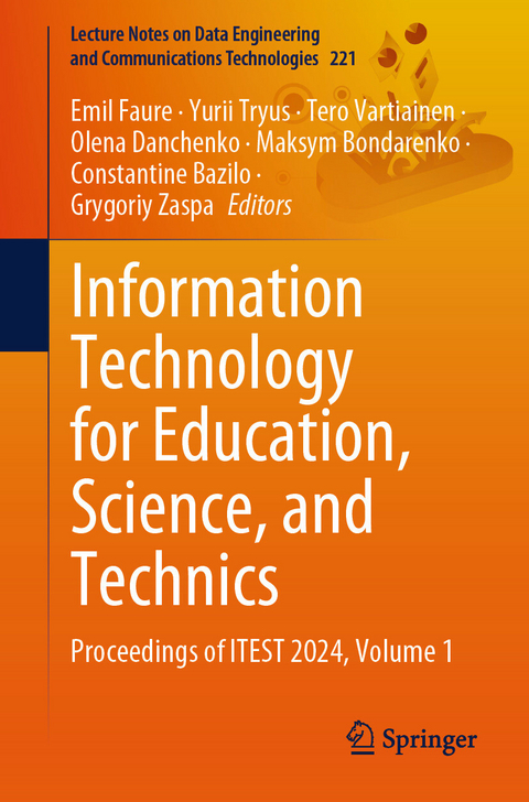 Information Technology for Education, Science, and Technics - 