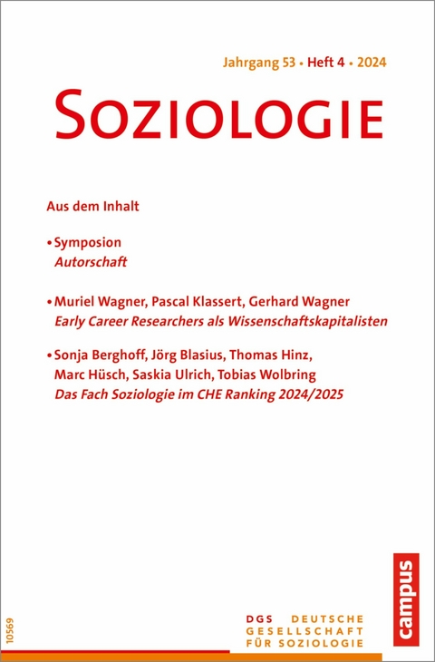 Soziologie 04/2024 - 