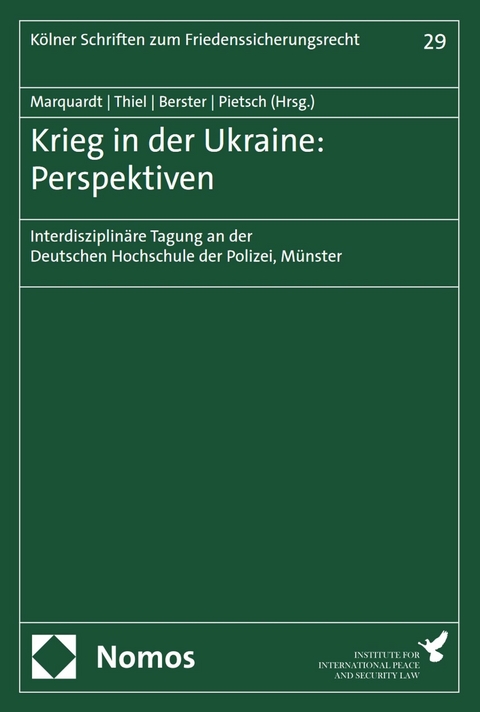 Krieg in der Ukraine: Perspektiven - 